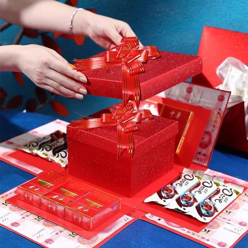 Cat Shop Boys - Create a Unique Surprise Explosion Box for Valentine's Day DIY Gifts with Memories of Wedding and Birthday Anniversaries