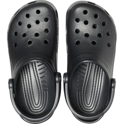 Cat Shop Boys - Crocs Unisex - Adult Classic Clogs (Best Sellers), Black, 9 Women/7 Men