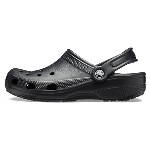 Cat Shop Boys - Crocs Unisex - Adult Classic Clogs (Best Sellers), Black, 9 Women/7 Men