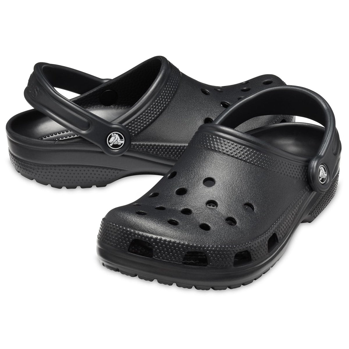 Cat Shop Boys - Crocs Unisex - Adult Classic Clogs (Best Sellers), Black, 9 Women/7 Men