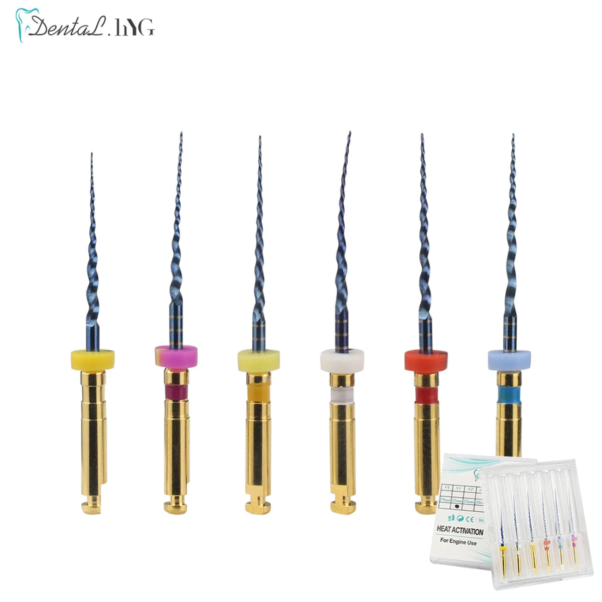 Cat Shop Boys - Dental SX - F3 Blue Files Nitinol Rotary Universal Engine Endodontic Anti - Fatigue Constant Needle Dentistry Root Canal Material