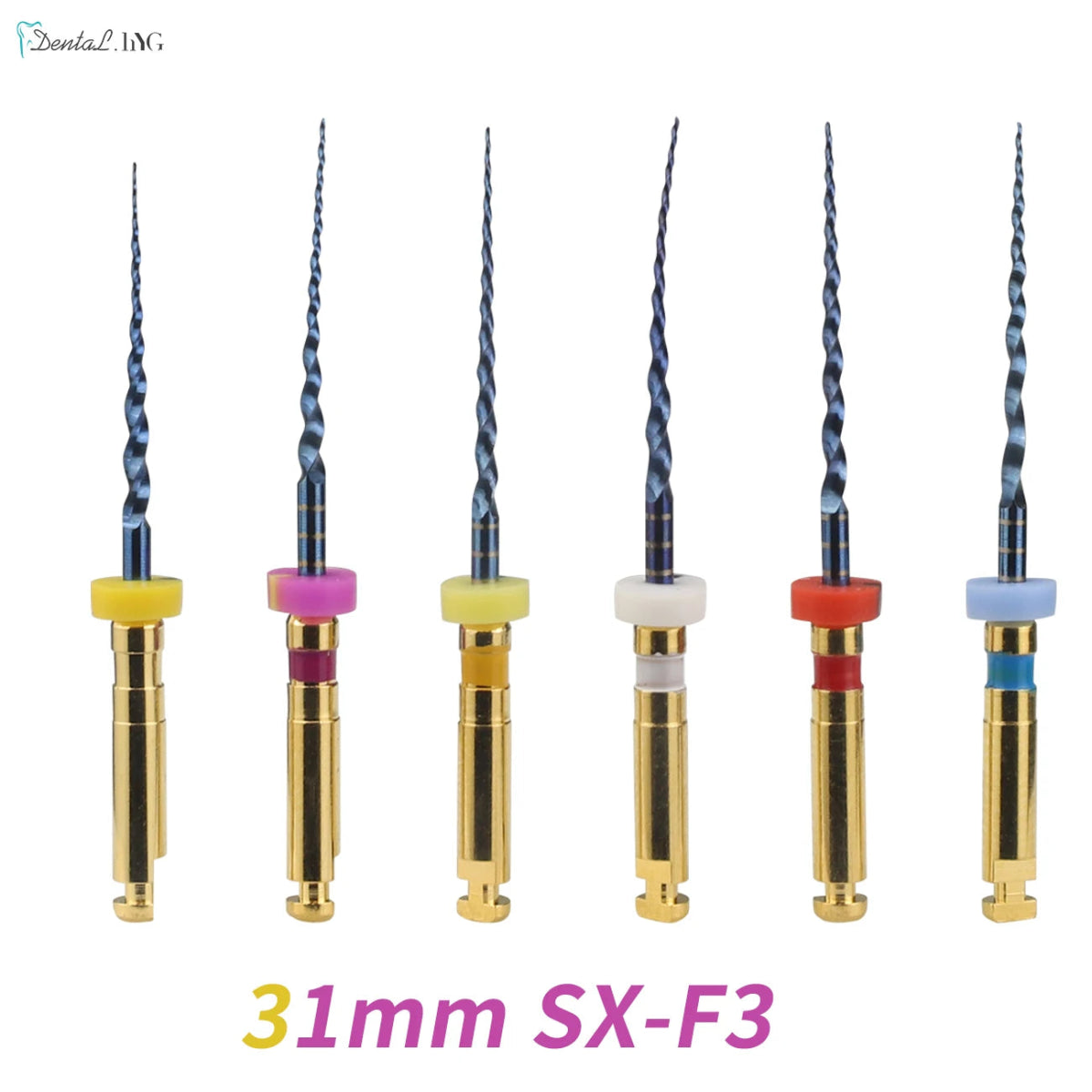 Cat Shop Boys - Dental SX - F3 Blue Files Nitinol Rotary Universal Engine Endodontic Anti - Fatigue Constant Needle Dentistry Root Canal Material