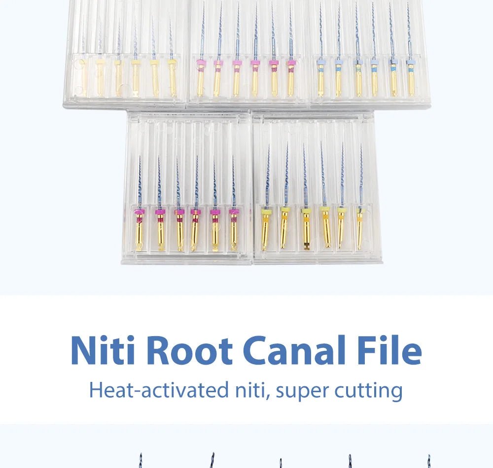 Cat Shop Boys - Dental SX - F3 Blue Files Nitinol Rotary Universal Engine Endodontic Anti - Fatigue Constant Needle Dentistry Root Canal Material