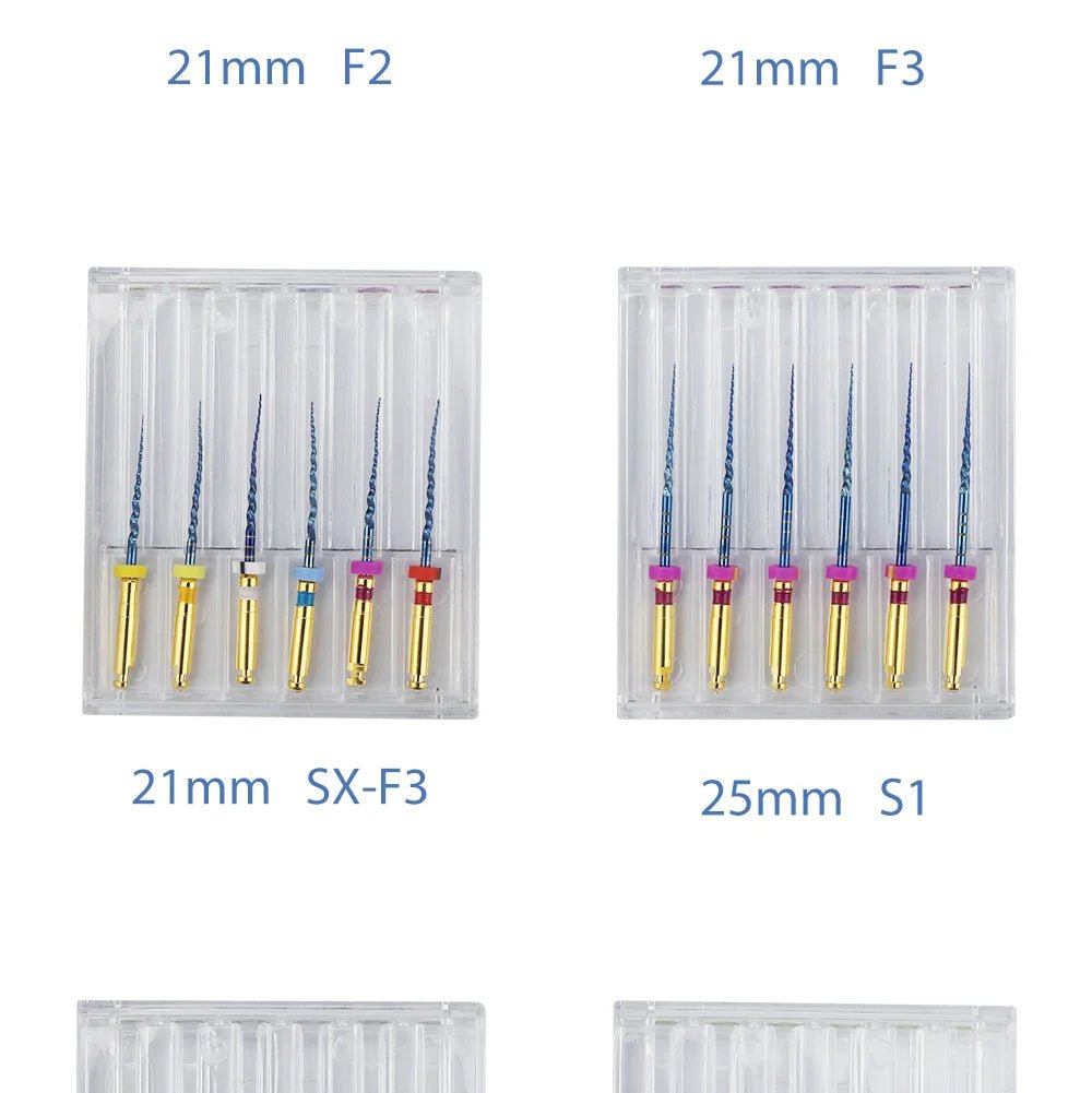 Cat Shop Boys - Dental SX - F3 Blue Files Nitinol Rotary Universal Engine Endodontic Anti - Fatigue Constant Needle Dentistry Root Canal Material