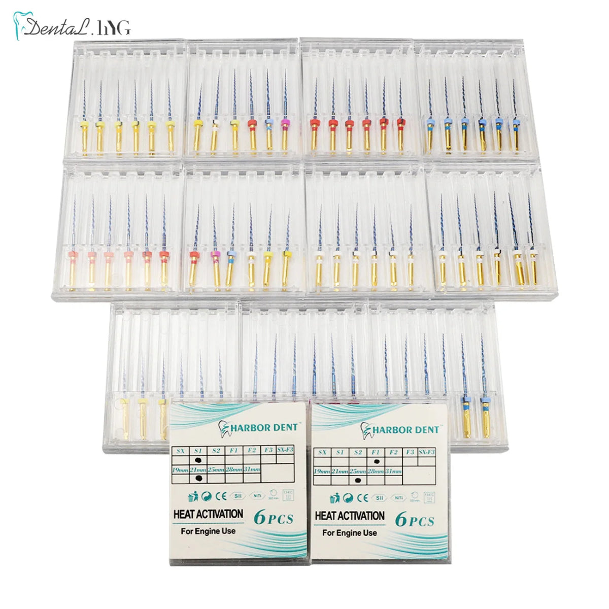 Cat Shop Boys - Dental SX - F3 Blue Files Nitinol Rotary Universal Engine Endodontic Anti - Fatigue Constant Needle Dentistry Root Canal Material