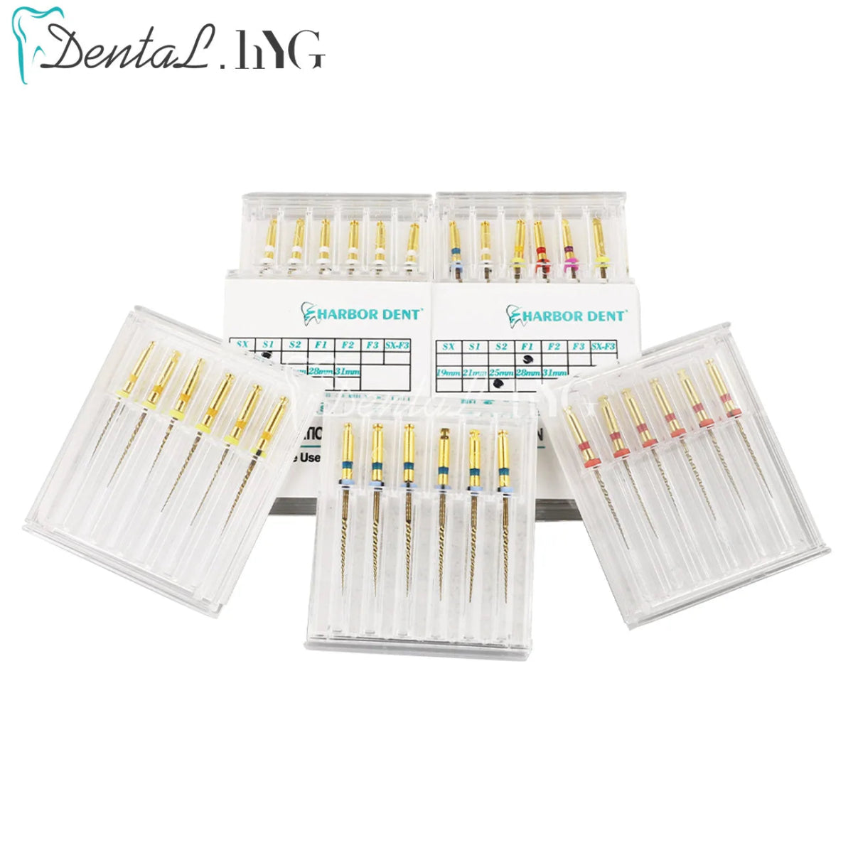 Cat Shop Boys - Dental SX - F3 Gold Files Nitinol Rotary Universal Engine Endodontic Anti - Fatigue Constant Needle Dentistry Root Canal Material