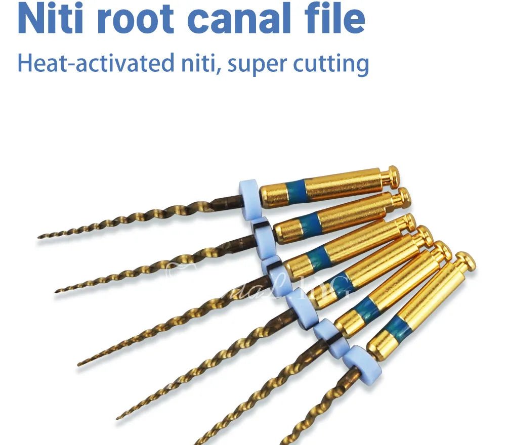 Cat Shop Boys - Dental SX - F3 Gold Files Nitinol Rotary Universal Engine Endodontic Anti - Fatigue Constant Needle Dentistry Root Canal Material