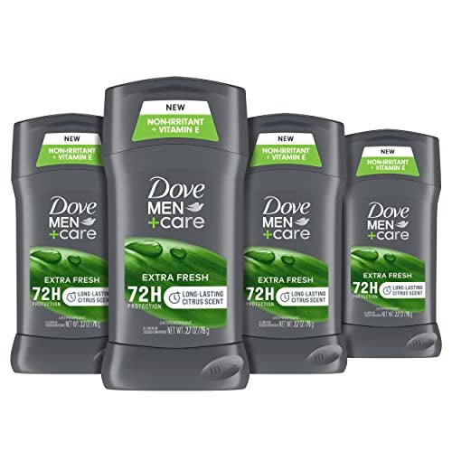 Cat Shop Boys - Dove Men + Care Antiperspirant Deodorant, 72hr Sweat & Odor Protection, Vitamin E, Triple Moisturizer, 4 Pack