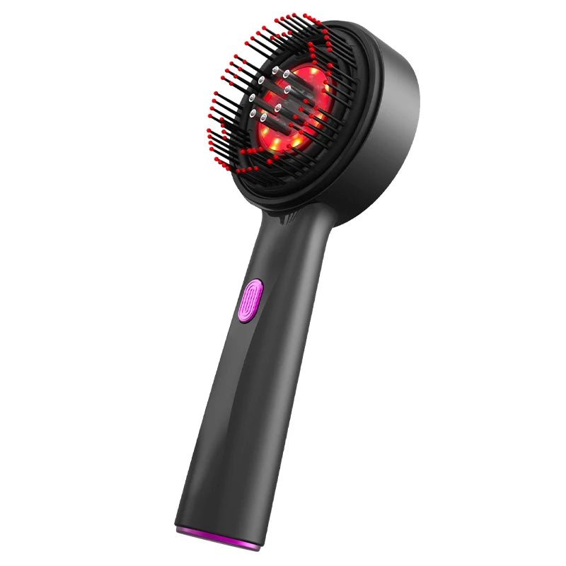 Cat Shop Boys - Electric Vibration Massage Comb Red Light Therapy Hair Growth Massage Scalp Brush Anti Hair Loss Liquid Oil Applicator Hair Care