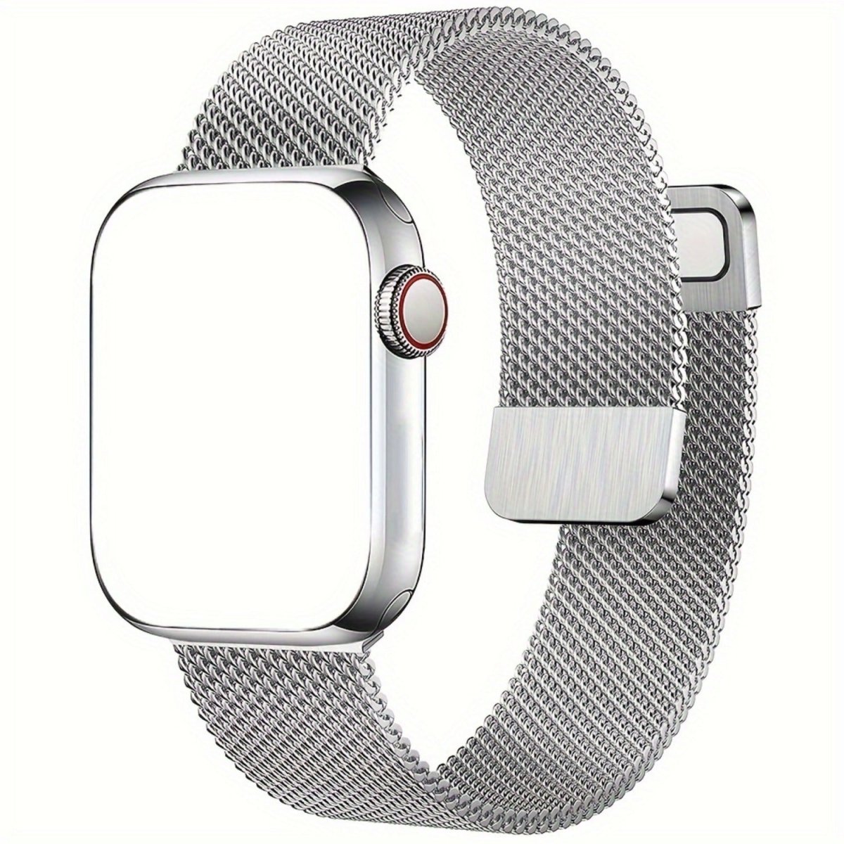 Cat Shop Boys - Elegant Stainless Steel Mesh Watch Band with Magnetic Clasp, Compatible with Series 9, Ultra 2, SE, and Models 1 - 8 - Design for Men and Women