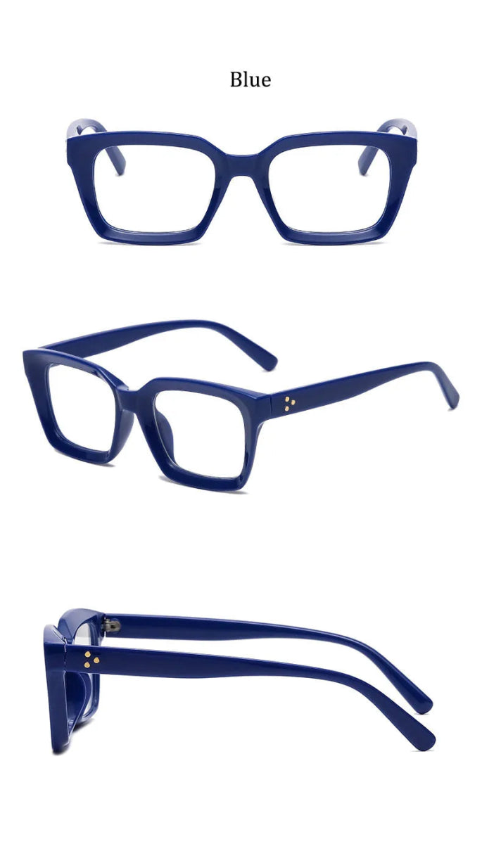 Cat Shop Boys - Fashion Reading Glasses Women 2023 New Square Anti Blue Light Presbyopia Eyegalsses Vintage Computer Optical Eyewear +1 .0~ +3.5