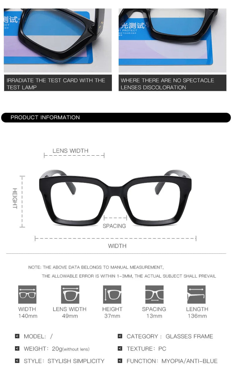 Cat Shop Boys - Fashion Reading Glasses Women 2023 New Square Anti Blue Light Presbyopia Eyegalsses Vintage Computer Optical Eyewear +1 .0~ +3.5