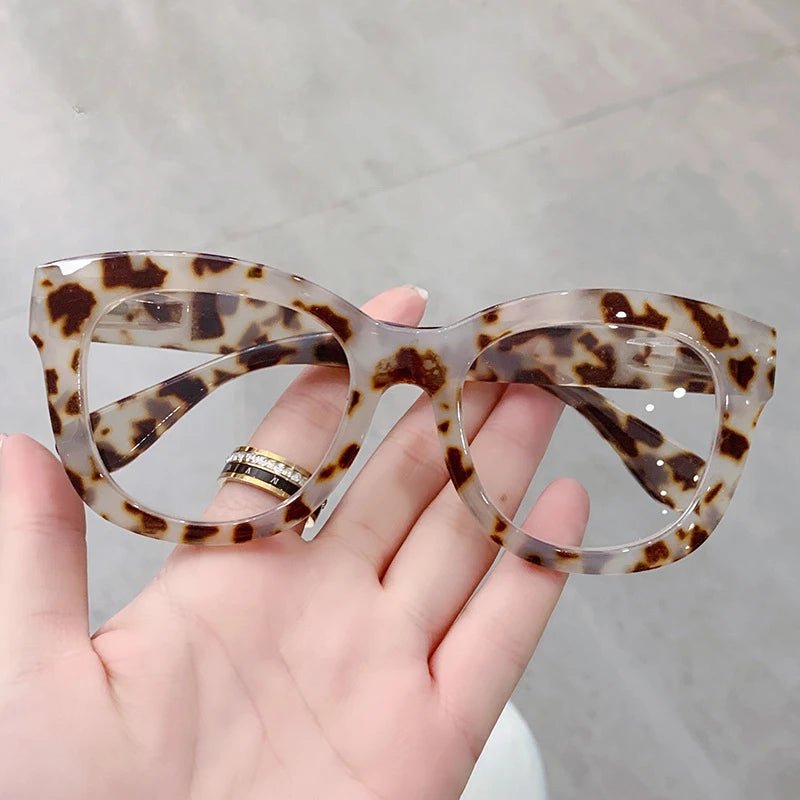 Cat Shop Boys - Fashion Reading Glasses Women 2023 New Square Anti Blue Light Presbyopia Eyegalsses Vintage Computer Optical Eyewear +1 .0~ +3.5