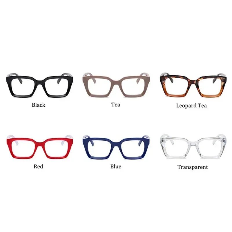 Cat Shop Boys - Fashion Reading Glasses Women 2023 New Square Anti Blue Light Presbyopia Eyegalsses Vintage Computer Optical Eyewear +1 .0~ +3.5