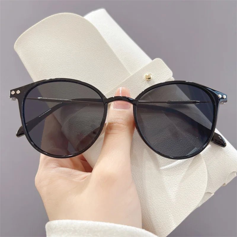 Cat Shop Boys - Fashion Trend Women's Sunglasses High - end Outdoor Shading Sun Protection Polarized Sunglasses Luxury Round Frame Eyewear