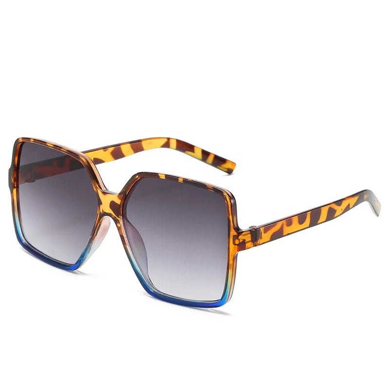 Cat Shop Boys - Fashion Women Oversize Sunglasses Gradient Plastic Brand Designer Female Sun Glasses Uv400