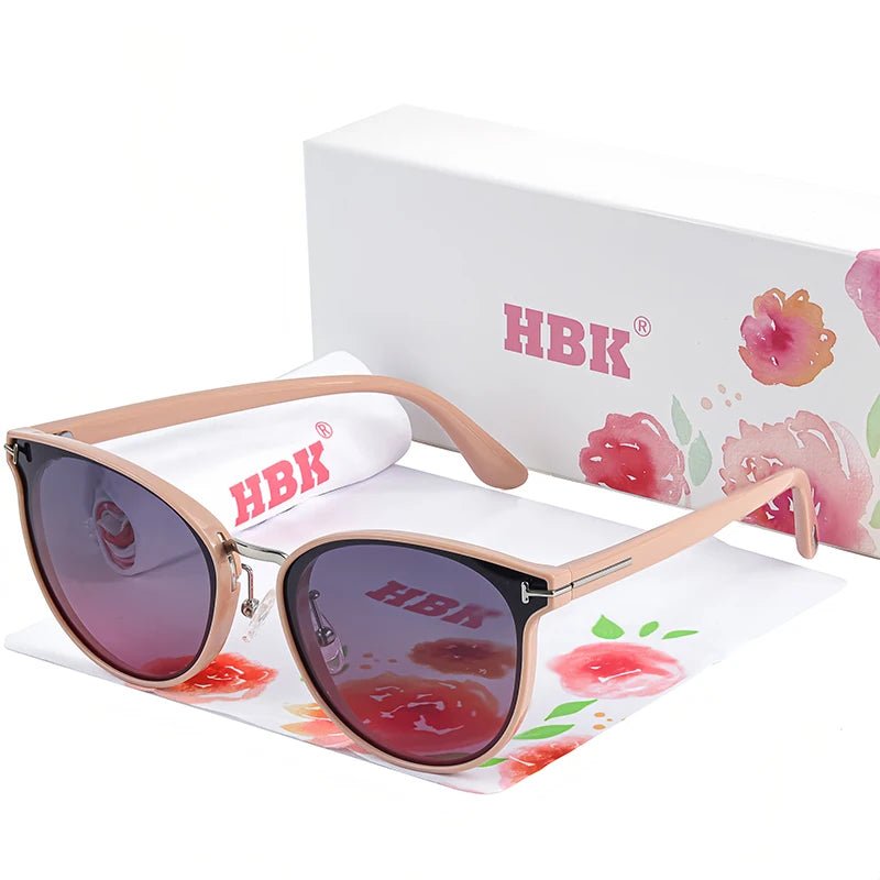 Cat Shop Boys - HBK Women's Sunglasses Woman Polarized Sunglasses Cat Eye Fashion Polar Sun Glasses Luxury Ladies Brand Ultralight Tourism Party