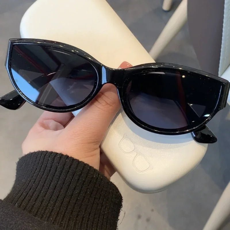 Cat Shop Boys - High - end Trend UV Resistant Sunglasses Vintage Cat Eye Small Frame Sunglasses Men Women Sun Protection and Driving Sunglasses