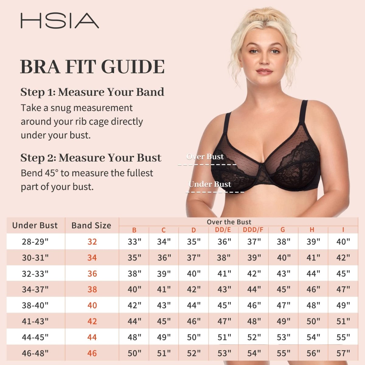 Cat Shop Boys - HSIA Minimizer Bras for Women Full Coverage Underwire Bras Plus Size,Lifting Lace Bra for Heavy Breast 38D Black