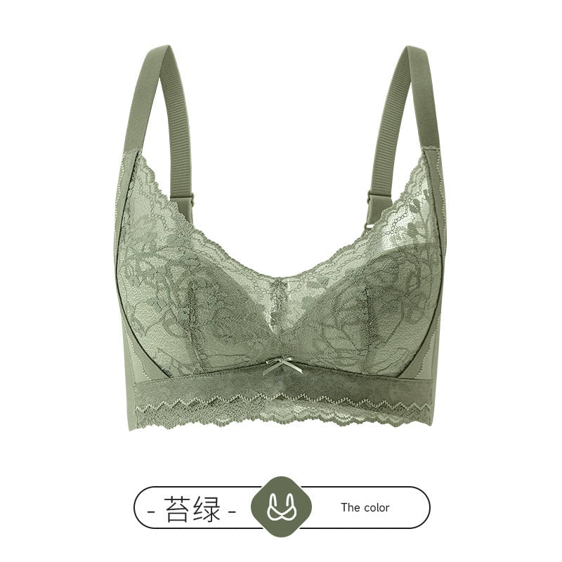 Cat Shop Boys - Internet Celebrity Mebaolai Elastic Massage Medium Thick Ladies Bra Cup Push up Small Size Breathable Light Bra Bra