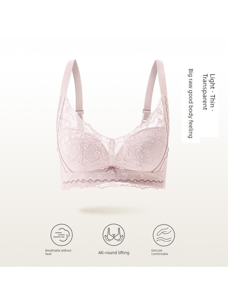 Cat Shop Boys - Internet Celebrity Mebaolai Elastic Massage Medium Thick Ladies Bra Cup Push up Small Size Breathable Light Bra Bra