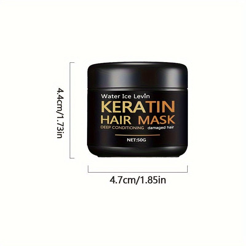 Cat Shop Boys - Keratin Hair Mask, Moisturizing Hair Mask For Damaged Dry Hair, Healthy Hair Penetrates Root To Tip