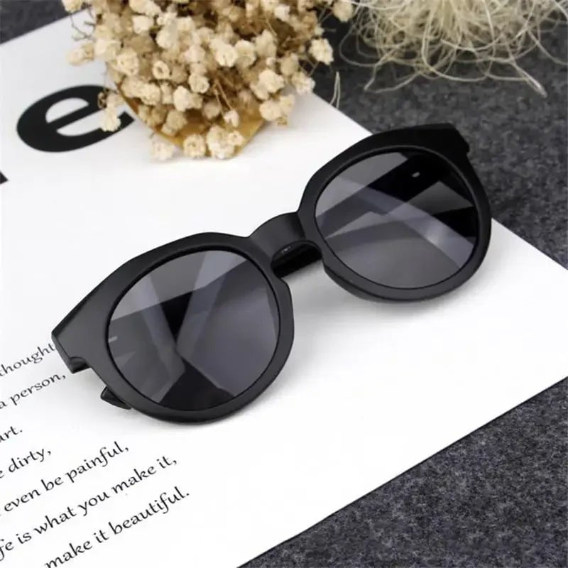 Cat Shop Boys - Kids Sunglasses Colorful Reflective Mirror Hot Sale Boys Girls Children Classic Retro Cute Sun Glasses Round Eyewear UV400