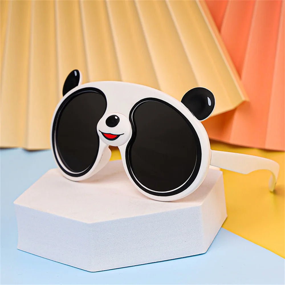 Cat Shop Boys - KLASSNUM Kids Boys Girls Funny Panda Sunglasses Cute Cartoon Children's Sun Glasses Silicone Frame Outdoor UV400 Shades New In