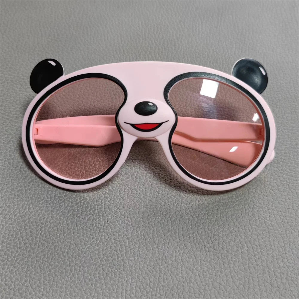 Cat Shop Boys - KLASSNUM Kids Boys Girls Funny Panda Sunglasses Cute Cartoon Children's Sun Glasses Silicone Frame Outdoor UV400 Shades New In