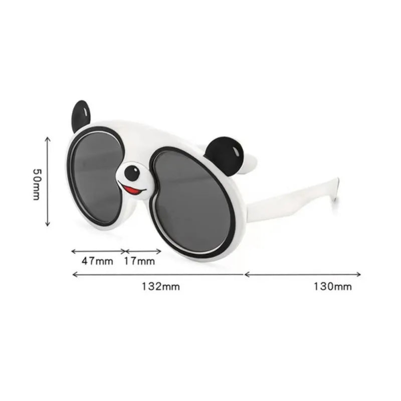 Cat Shop Boys - KLASSNUM Kids Boys Girls Funny Panda Sunglasses Cute Cartoon Children's Sun Glasses Silicone Frame Outdoor UV400 Shades New In