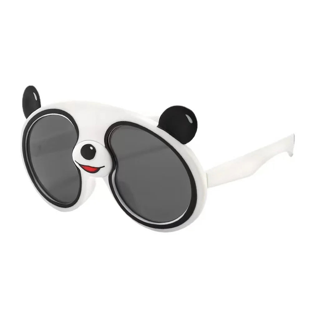 Cat Shop Boys - KLASSNUM Kids Boys Girls Funny Panda Sunglasses Cute Cartoon Children's Sun Glasses Silicone Frame Outdoor UV400 Shades New In