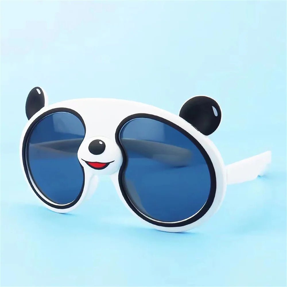 Cat Shop Boys - KLASSNUM Kids Boys Girls Funny Panda Sunglasses Cute Cartoon Children's Sun Glasses Silicone Frame Outdoor UV400 Shades New In