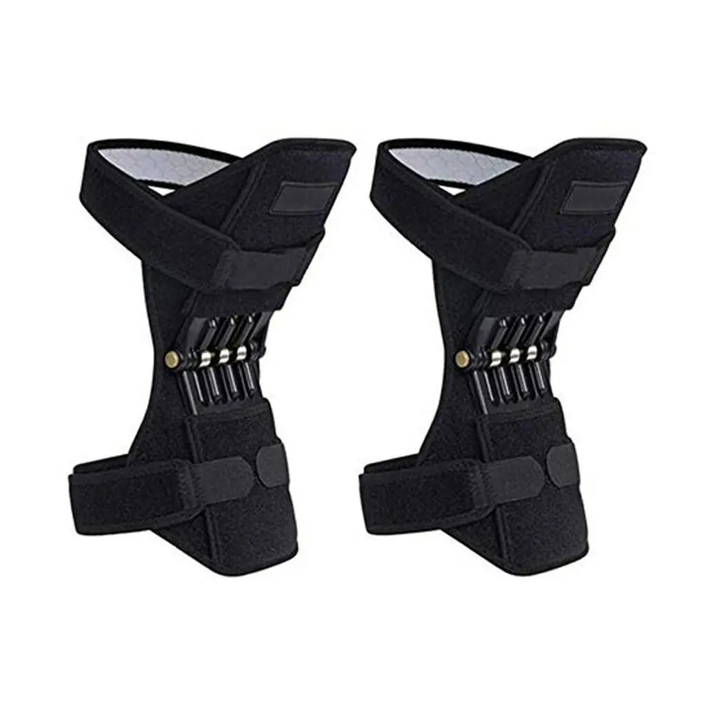 Cat Shop Boys - Knee Protection Booster Power Support Knee Pads Powerful Rebound Spring Force Sports Reduces Soreness Old Cold Leg Protection