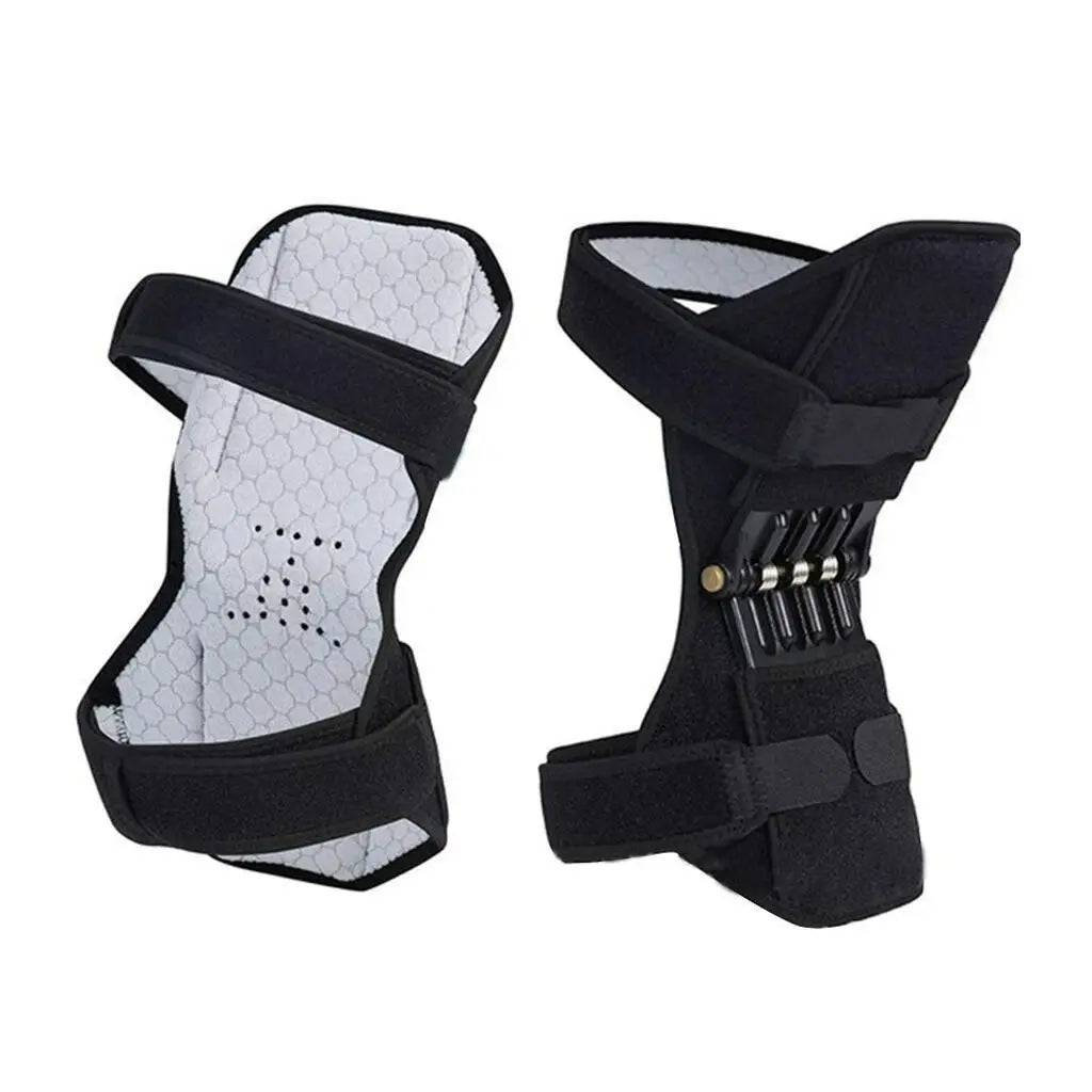 Cat Shop Boys - Knee Protection Booster Power Support Knee Pads Powerful Rebound Spring Force Sports Reduces Soreness Old Cold Leg Protection