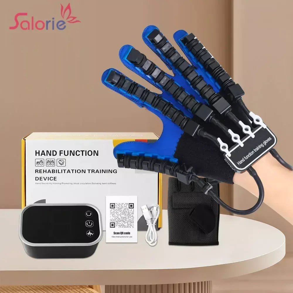 Cat Shop Boys - Left & Right Hand Finger Rehabilitation Exerciser Robot Gloves Stroke Hemiplegia Cerebral Infarction Training Equipment Therapy