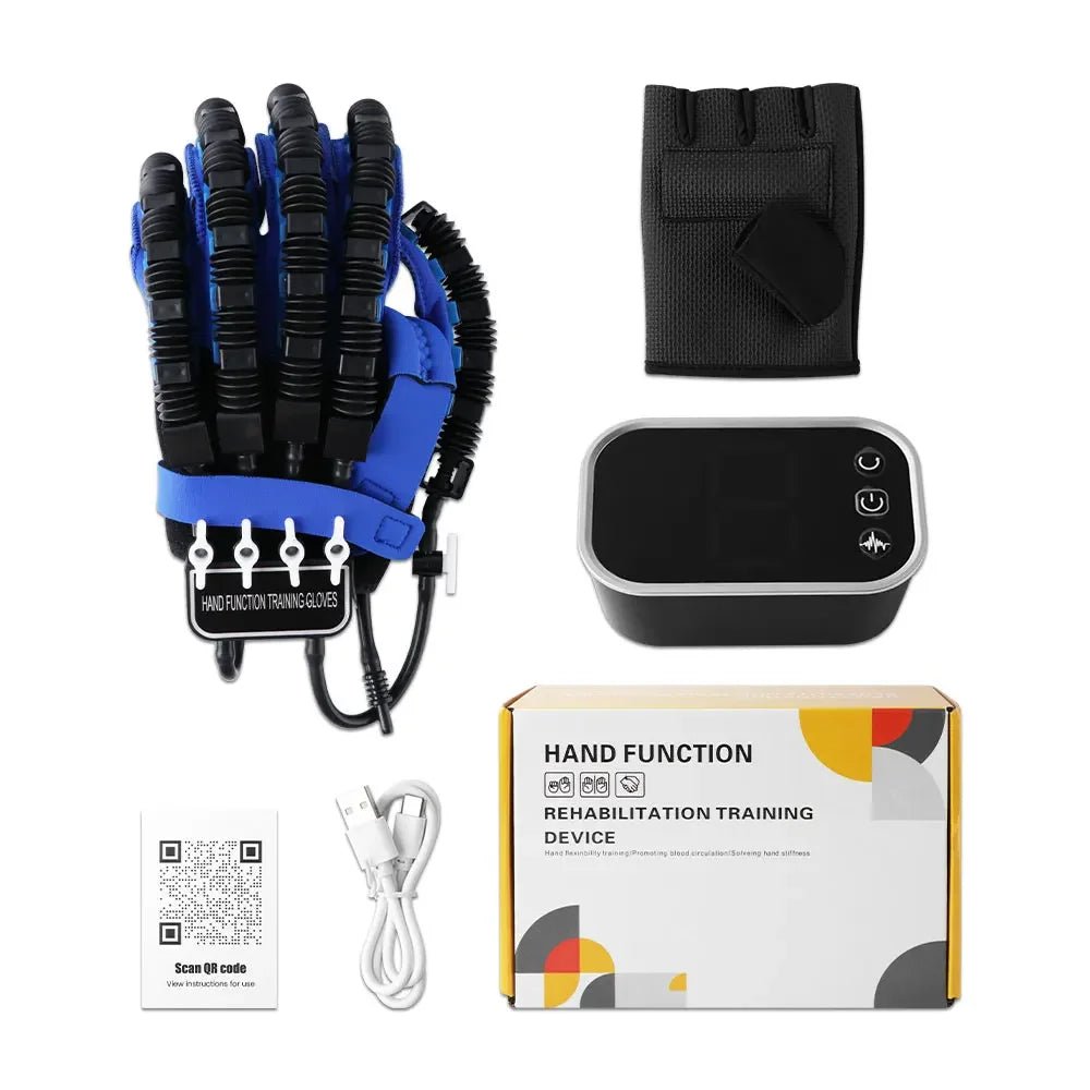 Cat Shop Boys - Left & Right Hand Finger Rehabilitation Exerciser Robot Gloves Stroke Hemiplegia Cerebral Infarction Training Equipment Therapy