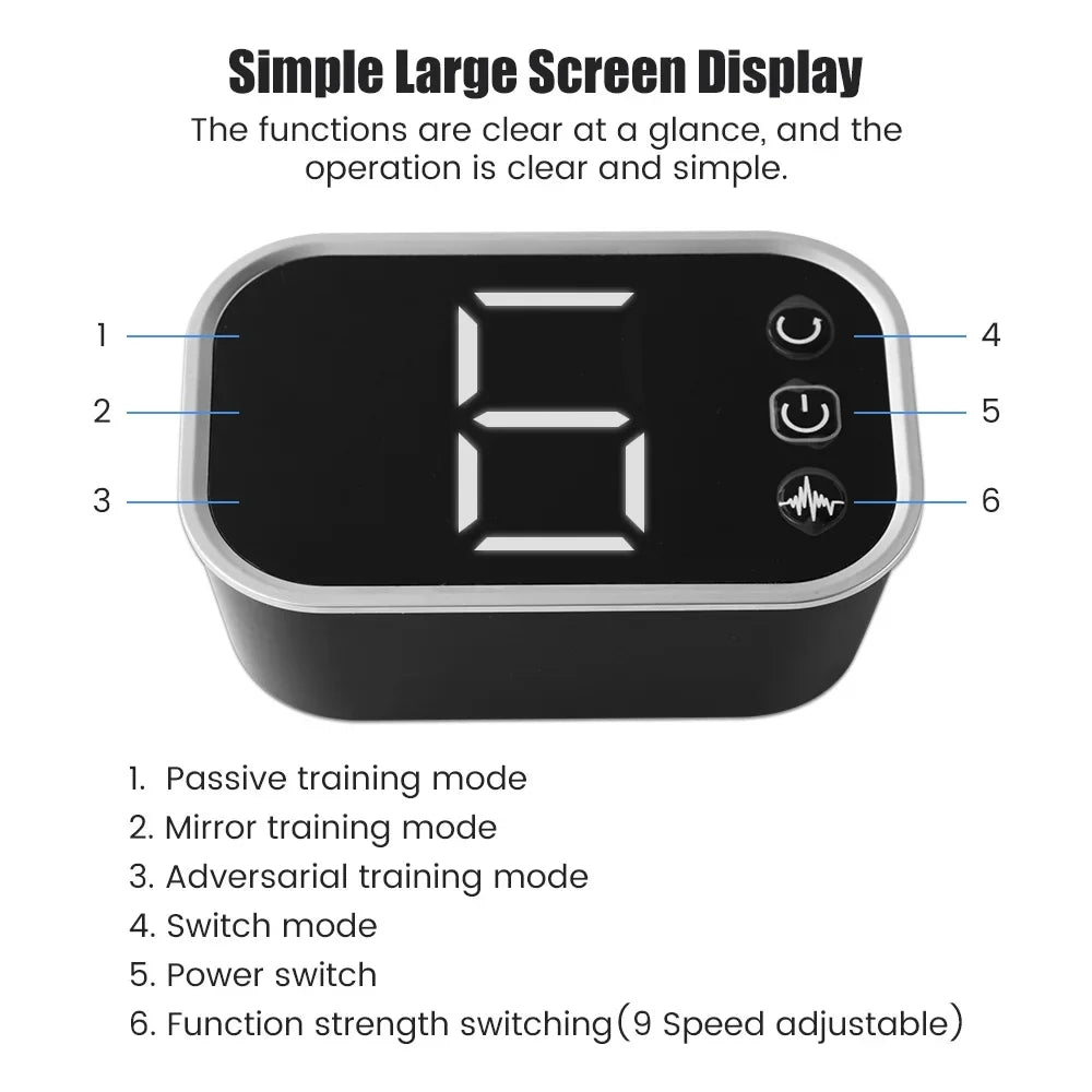 Cat Shop Boys - Left & Right Hand Finger Rehabilitation Exerciser Robot Gloves Stroke Hemiplegia Cerebral Infarction Training Equipment Therapy