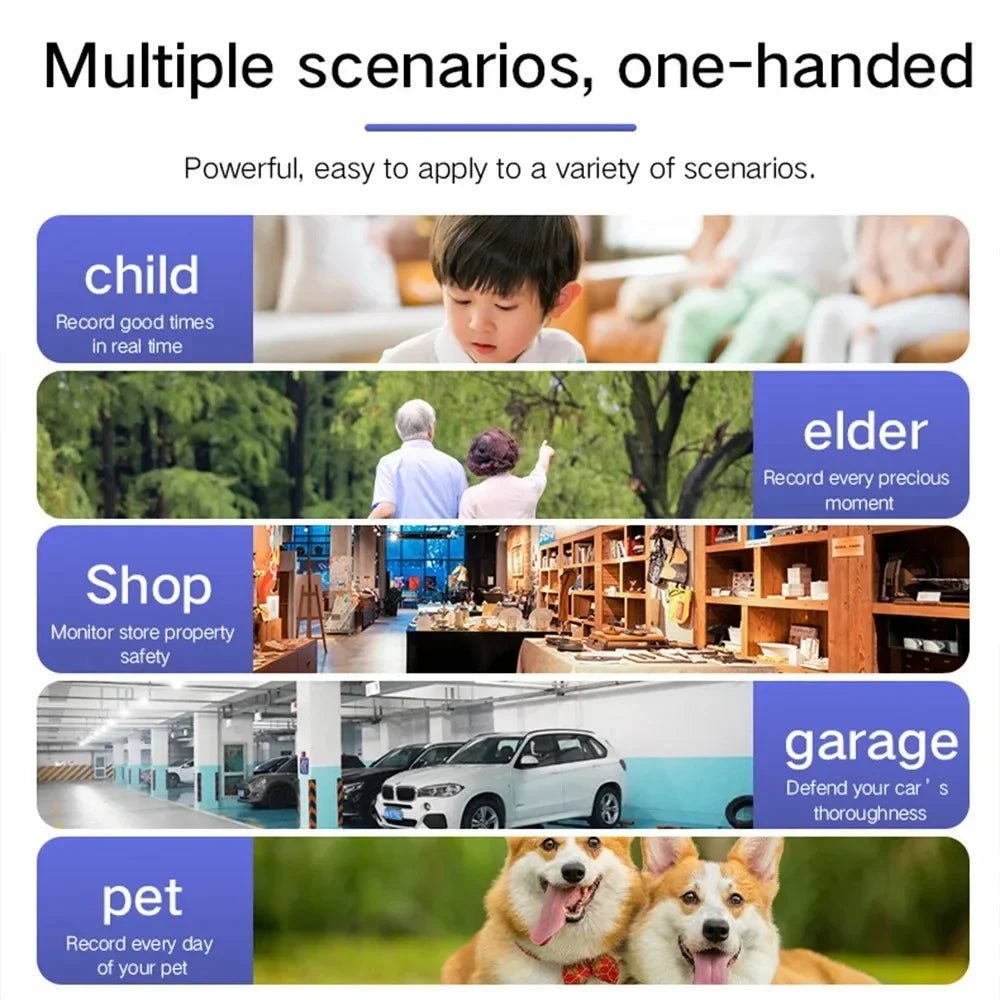 Cat Shop Boys - Lenovo XD Full HD 1080p Mini Secret Camera WiFi Night Vision Camera IR - CUT Home Security Camera HD Video Recorder Waterproof