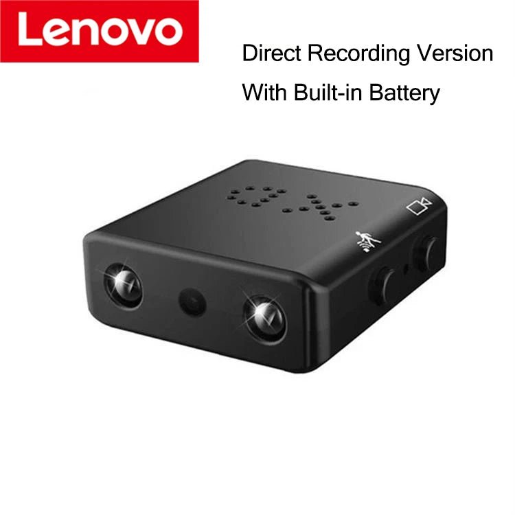 Cat Shop Boys - Lenovo XD Full HD 1080p Mini Secret Camera WiFi Night Vision Camera IR - CUT Home Security Camera HD Video Recorder Waterproof