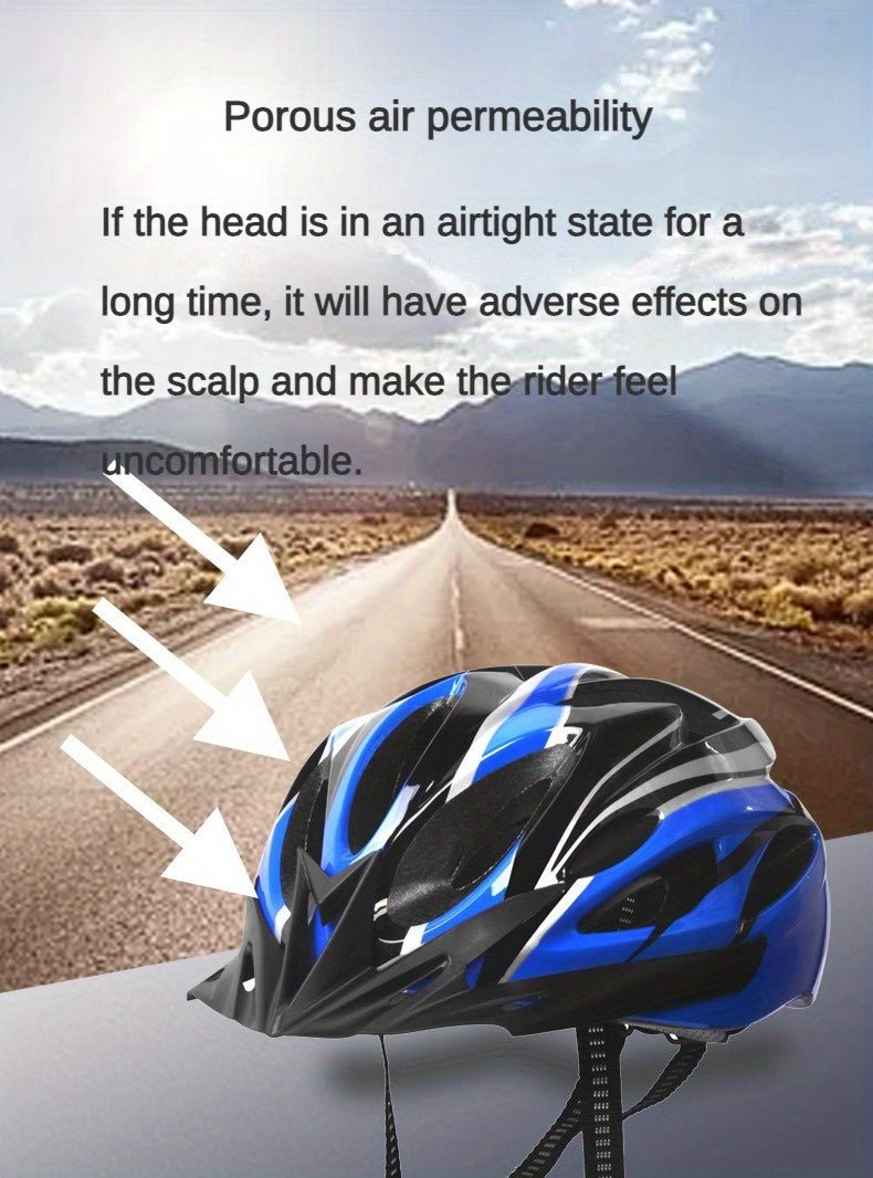 Cat Shop Boys - Lightweight Bike Helmet, Adjustable Adult Mountain Cycling Helmet, Cycling Equipment, Safety Helmet For Head Protection, Breathable Cycling Helmet, Bike Riding Helmet For Men And Women