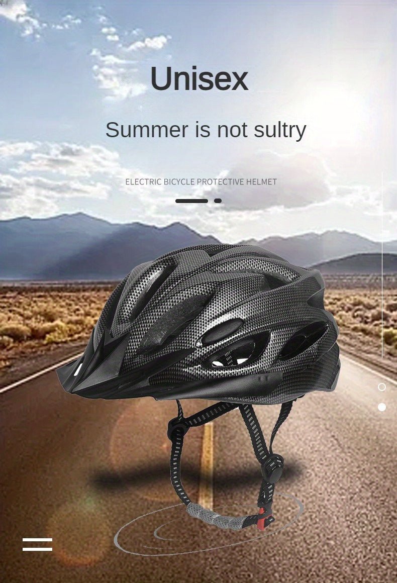 Cat Shop Boys - Lightweight Bike Helmet, Adjustable Adult Mountain Cycling Helmet, Cycling Equipment, Safety Helmet For Head Protection, Breathable Cycling Helmet, Bike Riding Helmet For Men And Women