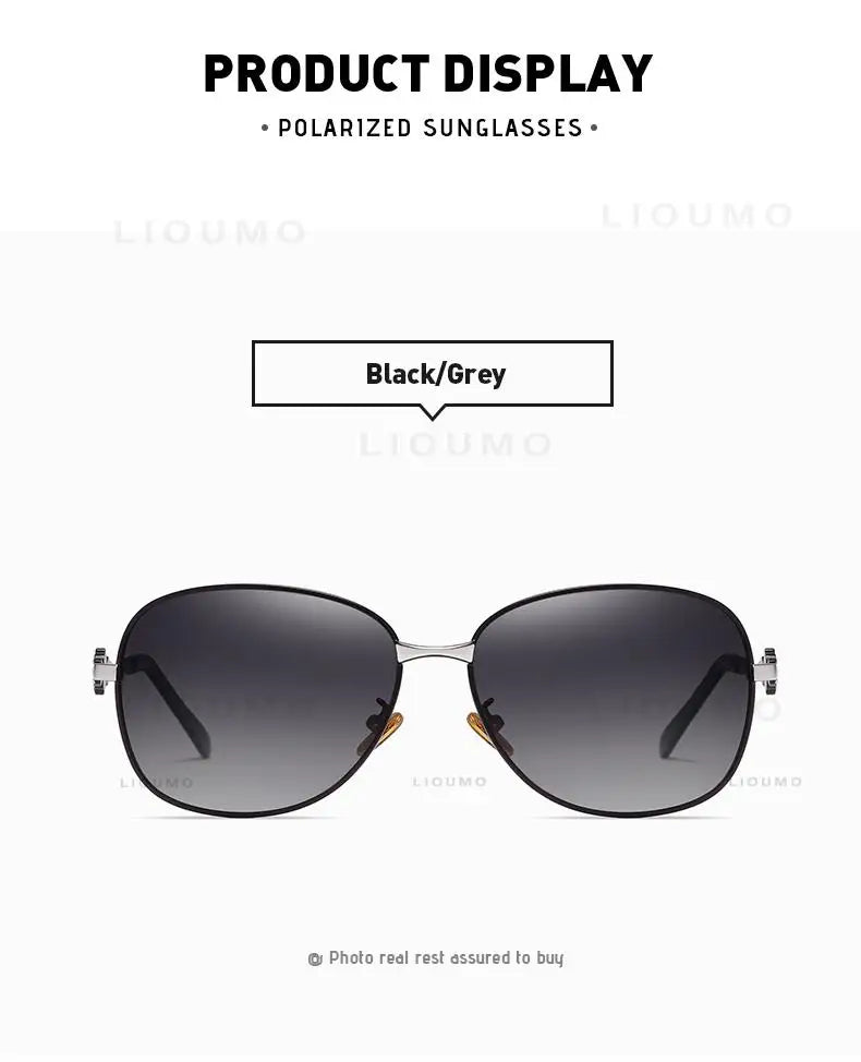 Cat Shop Boys - LIOUMO Vintage Polarized Sunglasses Women Glasses Fashion Travel Eyewear Anti - Glare Trendy Gradient Shades gafas de sol mujer