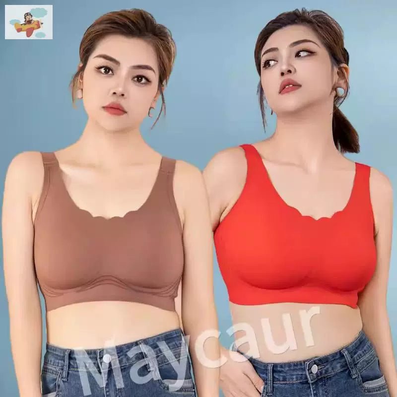 Cat Shop Boys - Maycaur2024 New Arrival Plus Size Natural - looking Women's Intimates Comfortable Thin Seamless Adjusting Bra