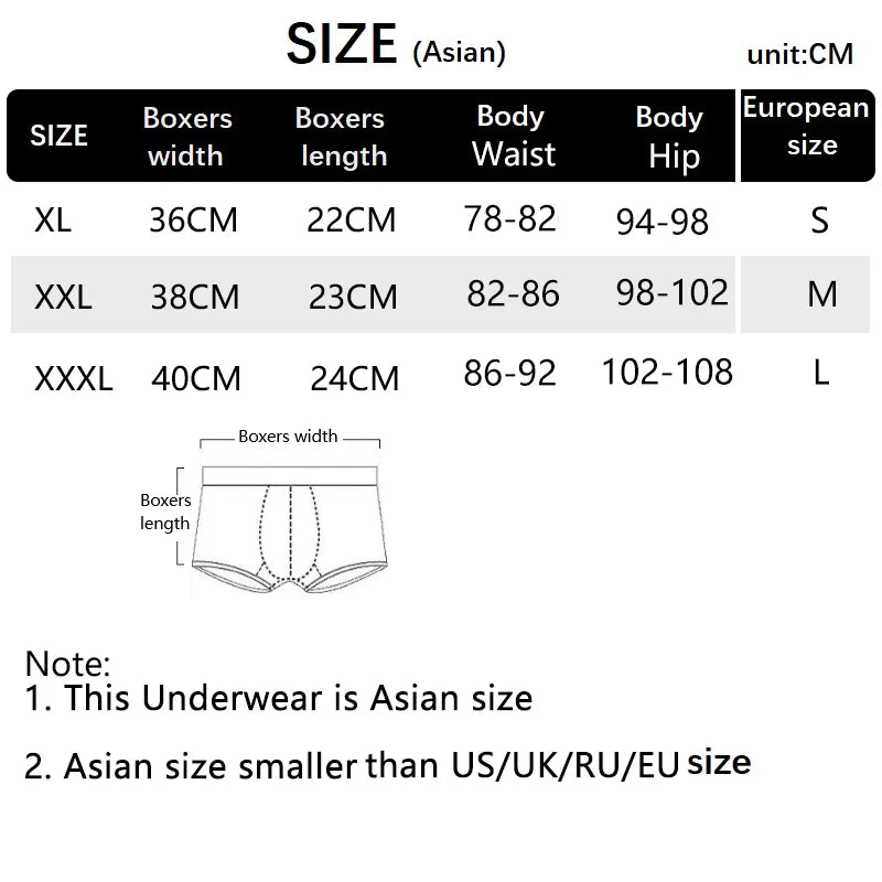 Cat Shop Boys - Men Boxer Shorts Panties Cotton Underwear Breathable Soft Fashion Sports