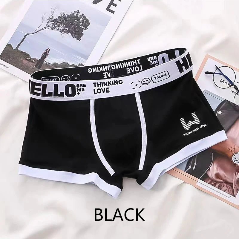 Cat Shop Boys - Men Boxer Shorts Panties Cotton Underwear Breathable Soft Fashion Sports