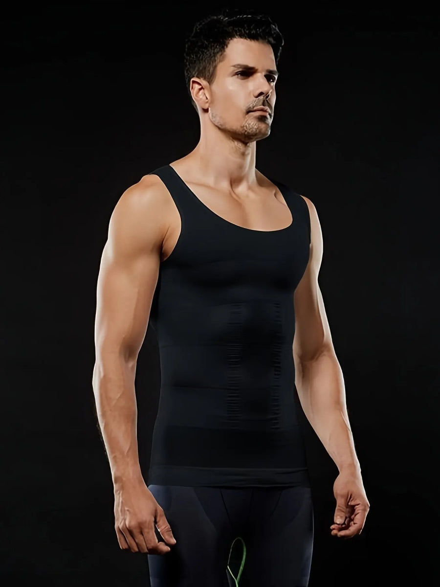 Cat Shop Boys - Men's Compression Tank Top – Slimming Body Shaper Vest