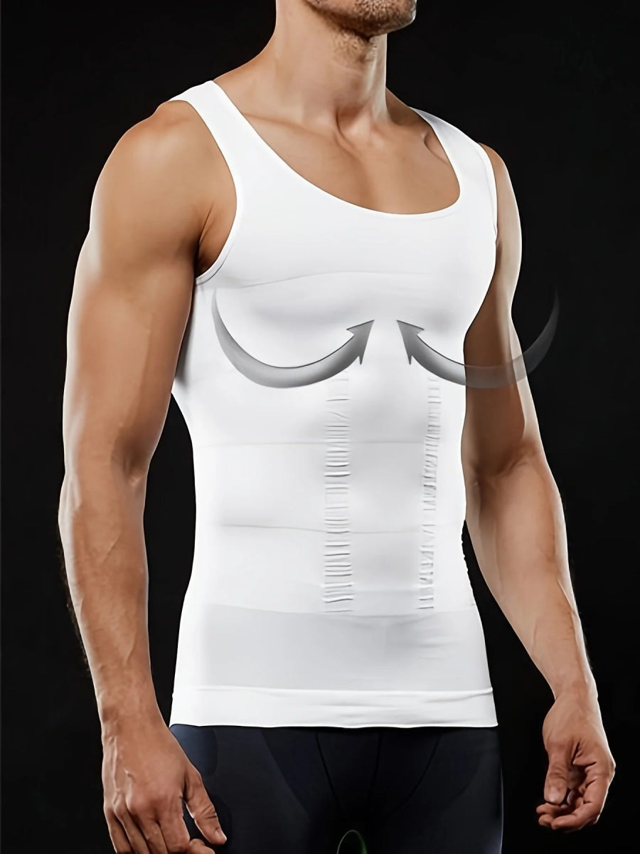 Cat Shop Boys - Men's Compression Tank Top – Slimming Body Shaper Vest