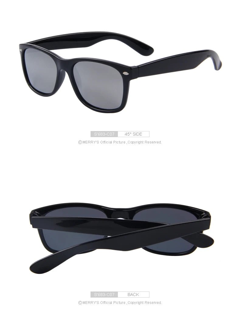 Cat Shop Boys - MERRYS Men Polarized Sunglasses Classic Men Retro Rivet Shades Brand Designer Sun glasses UV400 S683