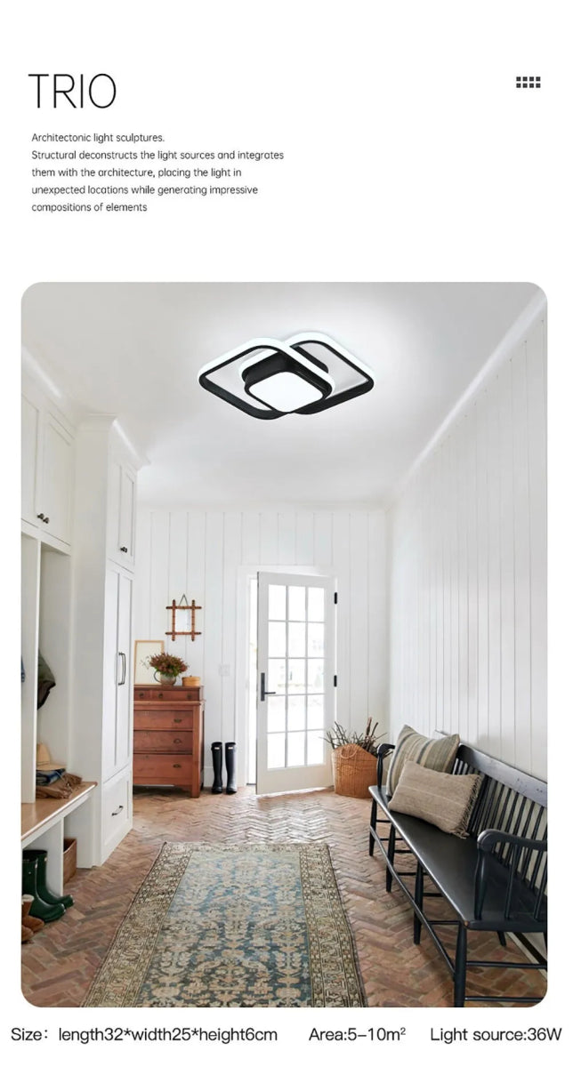 Cat Shop Boys - Modern LED Aisle Ceiling Lights Nodic Home Lighting Led Surface Mounted for Bedroom Living Room Corridor Light Balcony Lights