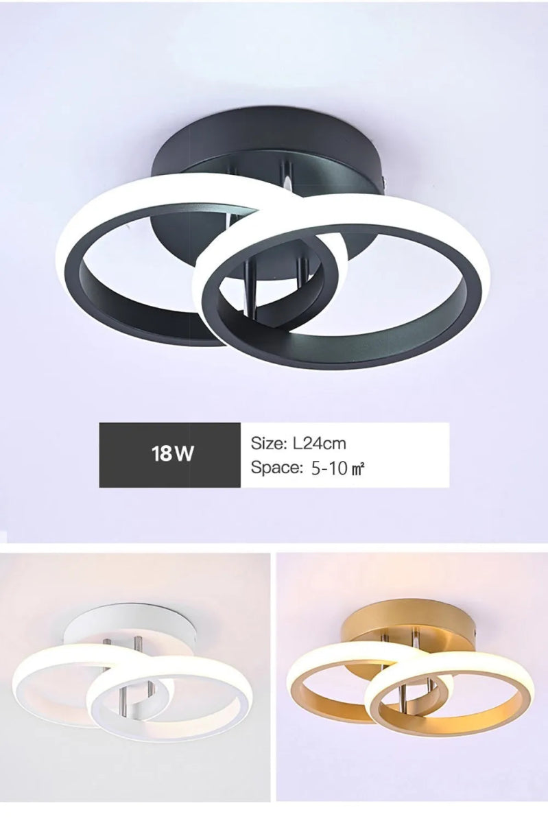 Cat Shop Boys - Modern LED Aisle Ceiling Lights Nodic Home Lighting Led Surface Mounted for Bedroom Living Room Corridor Light Balcony Lights